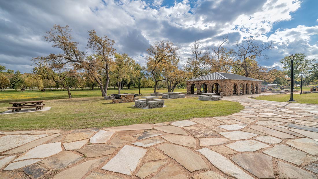 Stone Tables at White Rock Lake Park