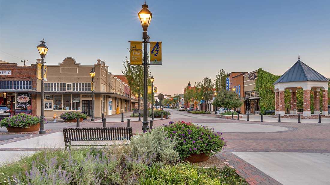 Downtown Ennis Texas