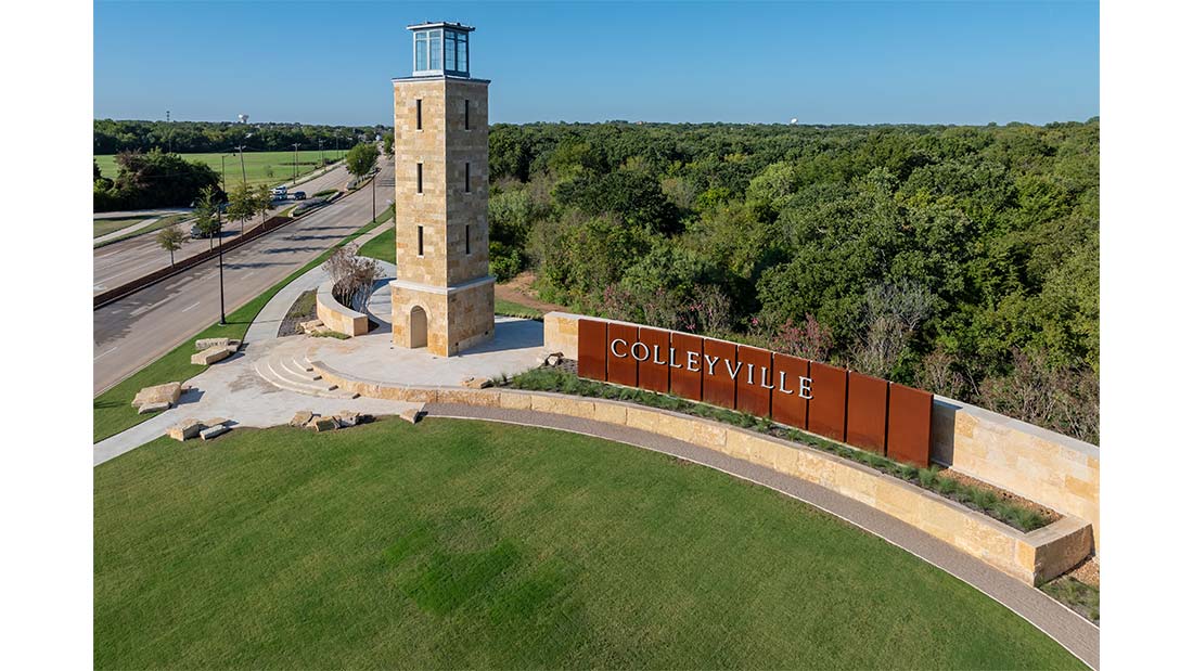 SH26 Streetscape Colleyville Boulevard