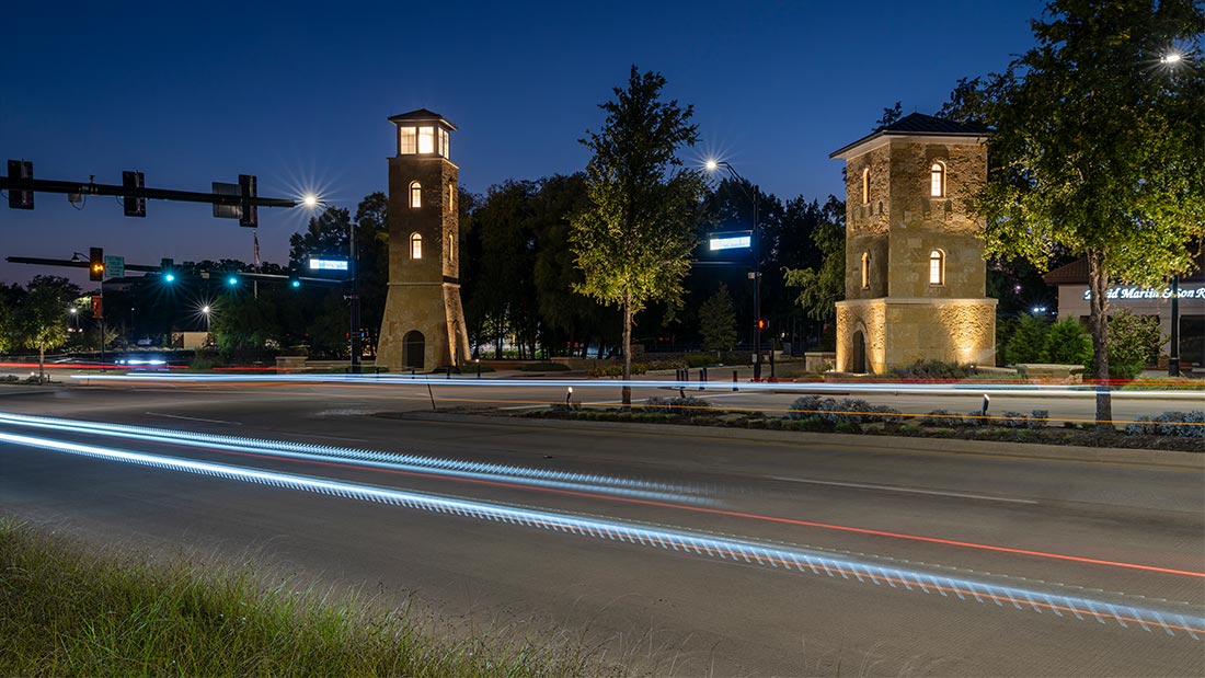 SH26 Streetscape Colleyville Boulevard