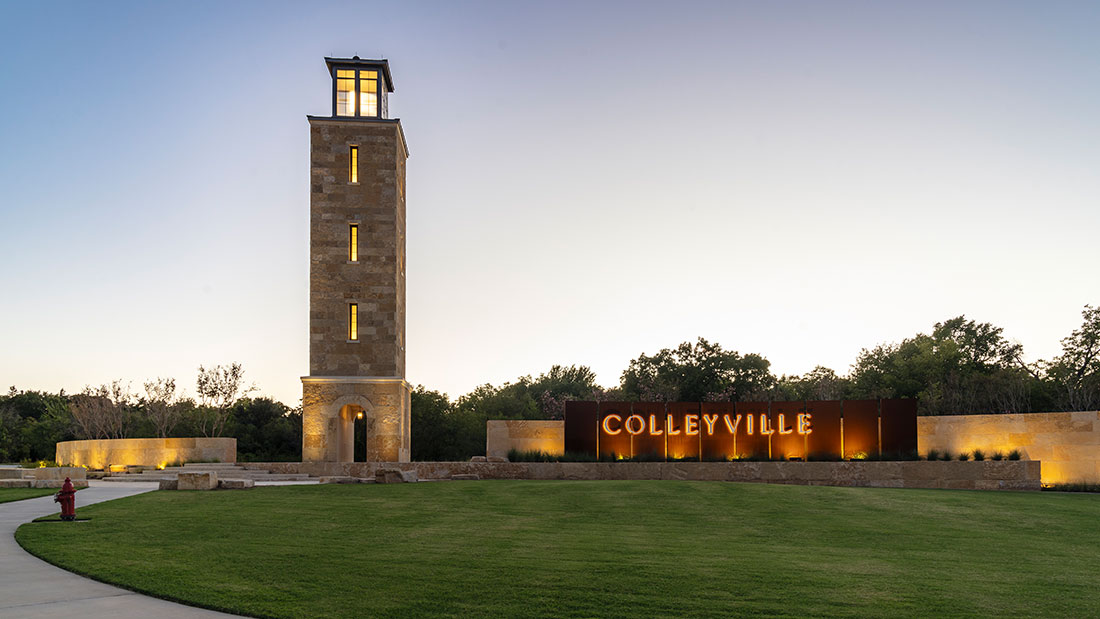 SH26 Streetscape Colleyville Boulevard